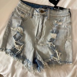 FashionNova Jean Shorts